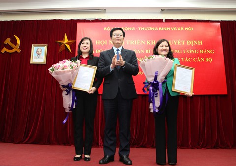 Bộ Lao động, thương binh và xã hội có thứ trưởng mới - Ảnh 2. Bộ Lao động, thương binh và xã hội có thứ trưởng mới - Ảnh 2.