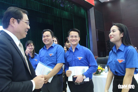 Thanh niên Đà Nẵng hiến kế lãnh đạo về thành phố thông minh - Ảnh 1. Thanh niên Đà Nẵng hiến kế lãnh đạo về thành phố thông minh - Ảnh 1.