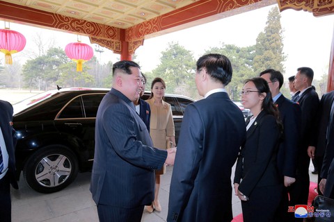 Hình ảnh chuyến thăm lịch sử của ông Kim Jong Un tại Trung Quốc - Ảnh 4. Hình ảnh chuyến thăm lịch sử của ông Kim Jong Un tại Trung Quốc - Ảnh 4.