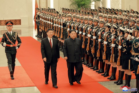 Hình ảnh chuyến thăm lịch sử của ông Kim Jong Un tại Trung Quốc - Ảnh 6. Hình ảnh chuyến thăm lịch sử của ông Kim Jong Un tại Trung Quốc - Ảnh 6.