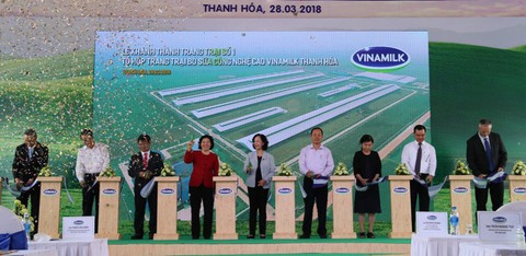 Vinamilk khánh thành trang trại bò sữa công nghệ cao tại Thanh Hóa - Ảnh 1. Vinamilk khánh thành trang trại bò sữa công nghệ cao tại Thanh Hóa - Ảnh 1.