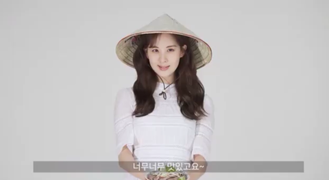 Seohyun của SNSD quảng cáo phở Việt tại Hàn Quốc - Ảnh 1. Seohyun của SNSD quảng cáo phở Việt tại Hàn Quốc - Ảnh 1.