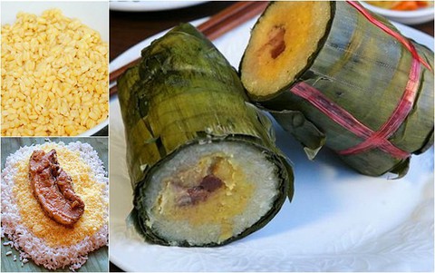 Chú ơi, con gửi chú nửa đòn bánh tét - Ảnh 1. Chú ơi, con gửi chú nửa đòn bánh tét - Ảnh 1.