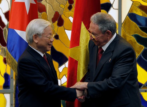 Chủ tịch Cuba Raul Castro đón, hội đàm với Tổng Bí thư Nguyễn Phú Trọng - Ảnh 2. Chủ tịch Cuba Raul Castro đón, hội đàm với Tổng Bí thư Nguyễn Phú Trọng - Ảnh 2.