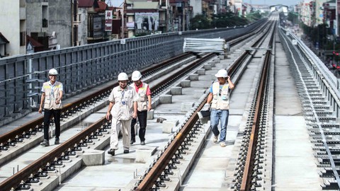 Đường sắt Cát Linh - Hà Đông lùi tiến độ chạy thử đến quý 4 - Ảnh 1. Đường sắt Cát Linh - Hà Đông lùi tiến độ chạy thử đến quý 4 - Ảnh 1.