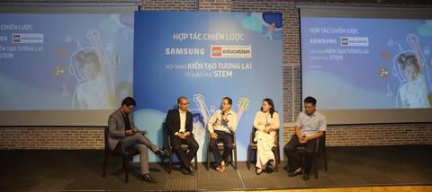 Samsung xúc tiến lan tỏa phương pháp giáo dục STEM ở Việt Nam - Ảnh 1. Samsung xúc tiến lan tỏa phương pháp giáo dục STEM ở Việt Nam - Ảnh 1.