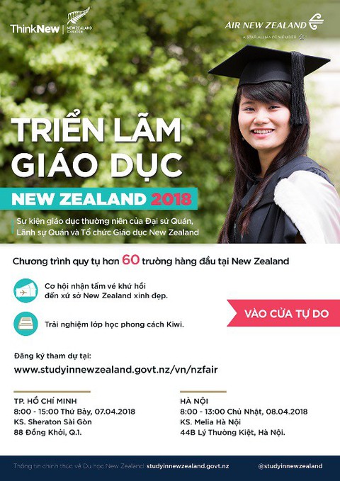 Nhiều trường New Zealand đang hoạt động tích cực tại Việt Nam - Ảnh 4. Nhiều trường New Zealand đang hoạt động tích cực tại Việt Nam - Ảnh 4.