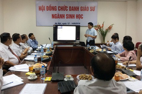 Hội đồng Giáo sư nhà nước rút kinh nghiệm sâu sắc vụ phong giáo sư - Ảnh 1. Hội đồng Giáo sư nhà nước rút kinh nghiệm sâu sắc vụ phong giáo sư - Ảnh 1.