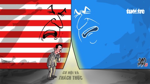 Tìm đối sách trước cuộc chiến thương mại - Ảnh 1. Tìm đối sách trước cuộc chiến thương mại - Ảnh 1.