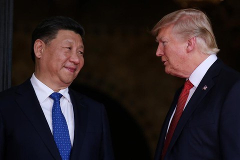 Tivi Trung Quốc chuyển đen màn hình khi ông Trump nói vui về ông Tập - Ảnh 1. Tivi Trung Quốc chuyển đen màn hình khi ông Trump nói vui về ông Tập - Ảnh 1.