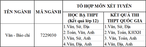 Sức hút của ngành Văn - Báo chí - Ảnh 3. Sức hút của ngành Văn - Báo chí - Ảnh 3.