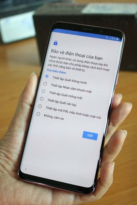 Khui hộp smartphone Samsung Galaxy S9+ - Ảnh 7. Khui hộp smartphone Samsung Galaxy S9+ - Ảnh 7.