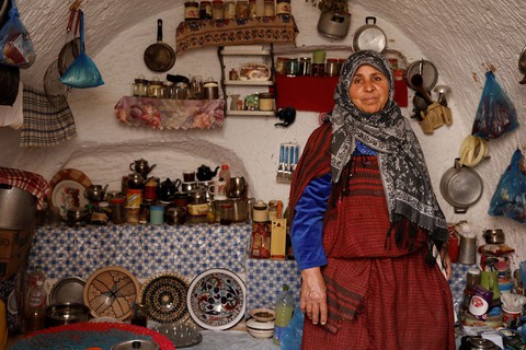 Những gia đình cuối cùng sống dưới lòng đất ở Tunisia - Ảnh 10. Những gia đình cuối cùng sống dưới lòng đất ở Tunisia - Ảnh 10.