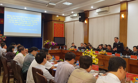Cục Hải quan TP.HCM quyết tâm hoàn thành nhiệm vụ năm 2018 - Ảnh 2. Cục Hải quan TP.HCM quyết tâm hoàn thành nhiệm vụ năm 2018 - Ảnh 2.