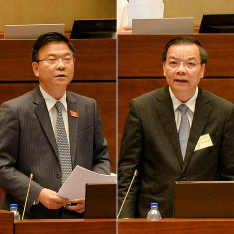 Hỏi nhanh đáp gọn bộ trưởng Tư pháp và Khoa học công nghệ - Ảnh 1. Hỏi nhanh đáp gọn bộ trưởng Tư pháp và Khoa học công nghệ - Ảnh 1.