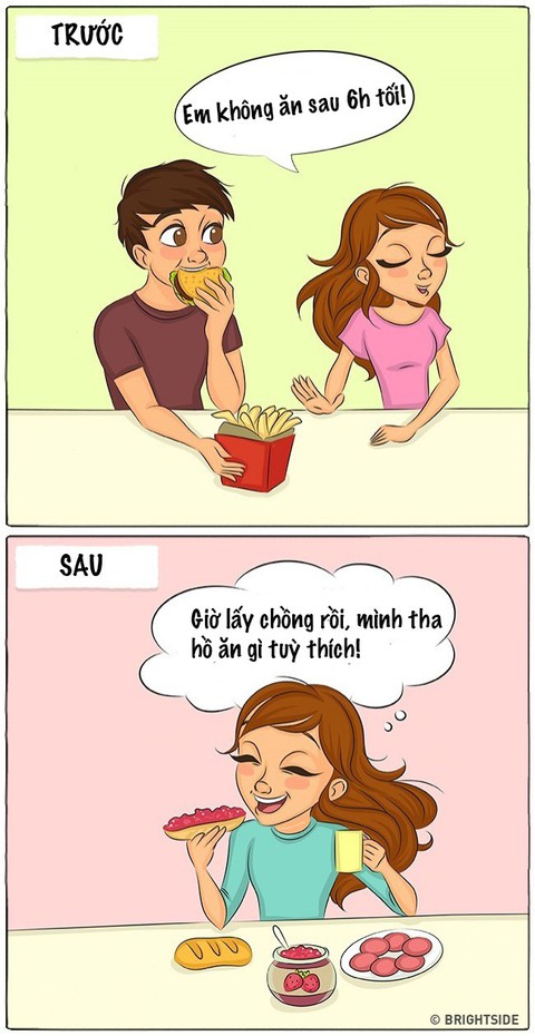 Tình yêu trước và sau hôn nhân: khác một trời, một vực - Ảnh 5. Tình yêu trước và sau hôn nhân: khác một trời, một vực - Ảnh 5.