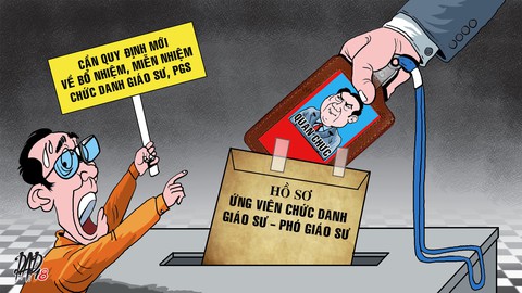 Có dám nhìn thẳng khuyết tật trong quy định chức danh giáo sư? - Ảnh 1. Có dám nhìn thẳng khuyết tật trong quy định chức danh giáo sư? - Ảnh 1.