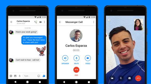 Facebook bổ sung tính năng chat video cho Messenger Lite - Ảnh 1. Facebook bổ sung tính năng chat video cho Messenger Lite - Ảnh 1.