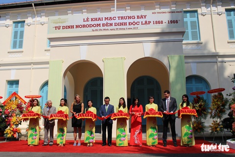 Khai trương trưng bày Từ Dinh Norodom đến Dinh Độc Lập 1868 - 1966 - Ảnh 1. Khai trương trưng bày Từ Dinh Norodom đến Dinh Độc Lập 1868 - 1966 - Ảnh 1.