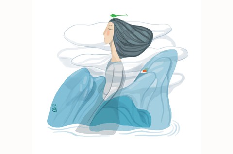 Chợ mây - Ảnh 1. Chợ mây - Ảnh 1.