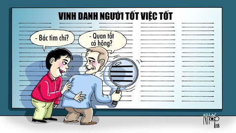 Mơ dân mình luôn nói: Quan mình luôn tốt! - Ảnh 1. Mơ dân mình luôn nói: Quan mình luôn tốt! - Ảnh 1.