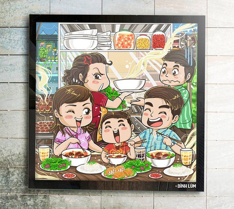 Vẽ cả Hà Nội qua lời kể của bạn bè - Ảnh 7. Vẽ cả Hà Nội qua lời kể của bạn bè - Ảnh 7.