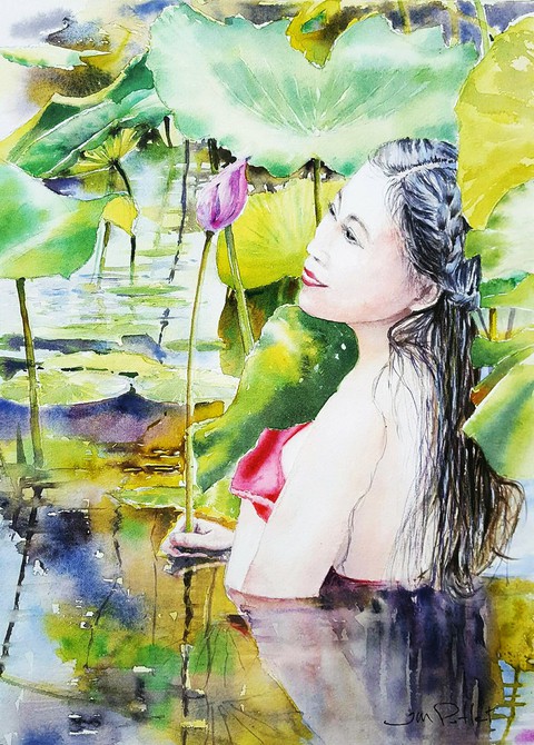 Jean-marc Potlet vẽ vì phải lòng mảnh đất hình chữ S - Ảnh 10. Jean-marc Potlet vẽ vì phải lòng mảnh đất hình chữ S - Ảnh 10.