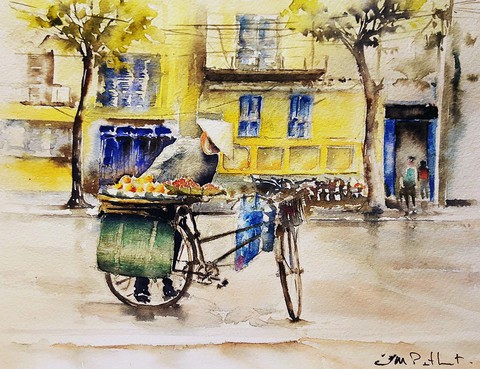 Jean-marc Potlet vẽ vì phải lòng mảnh đất hình chữ S - Ảnh 12. Jean-marc Potlet vẽ vì phải lòng mảnh đất hình chữ S - Ảnh 12.
