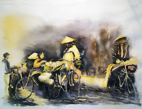 Jean-marc Potlet vẽ vì phải lòng mảnh đất hình chữ S - Ảnh 15. Jean-marc Potlet vẽ vì phải lòng mảnh đất hình chữ S - Ảnh 15.