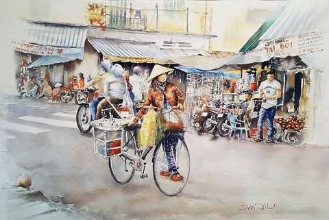 Jean-marc Potlet vẽ vì phải lòng mảnh đất hình chữ S - Ảnh 17. Jean-marc Potlet vẽ vì phải lòng mảnh đất hình chữ S - Ảnh 17.