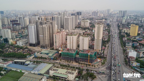 Chung cư mọc như nấm ở Hà Nội - Ảnh 4. Chung cư mọc như nấm ở Hà Nội - Ảnh 4.