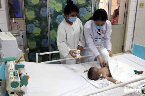 Đồng Nai lần đầu phẫu thuật tim nhi thành công - Ảnh 1. Đồng Nai lần đầu phẫu thuật tim nhi thành công - Ảnh 1.