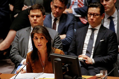 Mỹ sẽ hành động tại Syria không cần thông qua LHQ - Ảnh 1. Mỹ sẽ hành động tại Syria không cần thông qua LHQ - Ảnh 1.