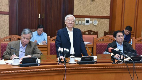 Chống tham nhũng, ai nhụt chí thì dẹp sang bên để người khác làm - Ảnh 2. Chống tham nhũng, ai nhụt chí thì dẹp sang bên để người khác làm - Ảnh 2.