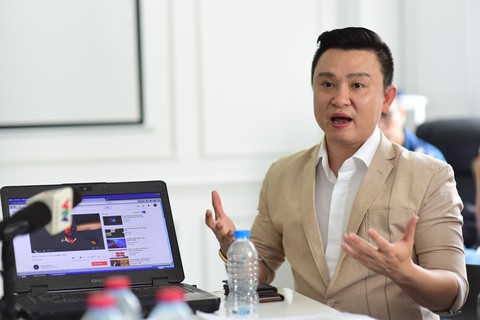 Ông Diệp Khắc Cường nói không sáng lập nhóm Ifan lừa 15.000 tỉ - Ảnh 1. Ông Diệp Khắc Cường nói không sáng lập nhóm Ifan lừa 15.000 tỉ - Ảnh 1.