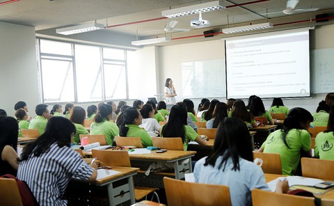 Sinh viên Trường ĐH Văn Lang học tập tại cơ sở mới - Ảnh 2. Sinh viên Trường ĐH Văn Lang học tập tại cơ sở mới - Ảnh 2.