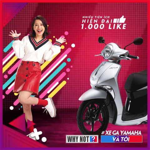 “Xe ga Yamaha & Tôi” thu hút sao Việt và giới trẻ - Ảnh 4. “Xe ga Yamaha & Tôi” thu hút sao Việt và giới trẻ - Ảnh 4.