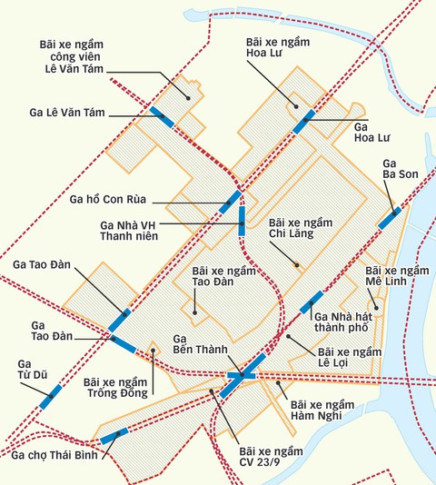 Lộ diện thành phố trong lòng đất TP.HCM - Ảnh 4. Lộ diện thành phố trong lòng đất TP.HCM - Ảnh 4.