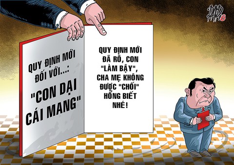 Con cái đảng viên vi phạm: Mũi dại lái phải chịu đòn! - Ảnh 1. Con cái đảng viên vi phạm: Mũi dại lái phải chịu đòn! - Ảnh 1.