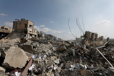 Thế giới trong tuần qua ảnh: Mỹ không kích Syria nhưng thế giới thì vẫn đa sắc màu - Ảnh 3. Thế giới trong tuần qua ảnh: Mỹ không kích Syria nhưng thế giới thì vẫn đa sắc màu - Ảnh 3.