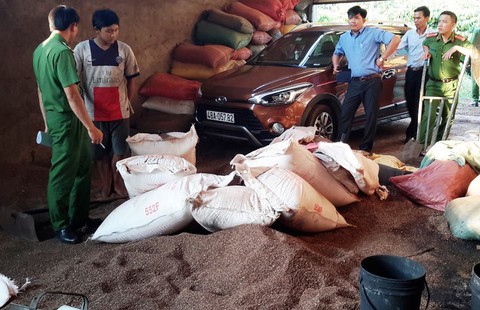 Trộn... bột than trong pin Con Ó vào vỏ, phế phẩm cà phê - Ảnh 5. Trộn... bột than trong pin Con Ó vào vỏ, phế phẩm cà phê - Ảnh 5.