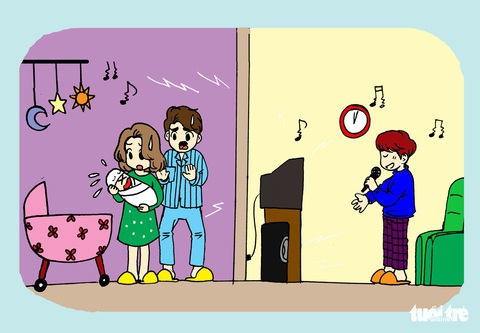 Hí họa: Cư xử thế nào để khỏi bị ghét khi ở chung cư? - Ảnh 1. Hí họa: Cư xử thế nào để khỏi bị ghét khi ở chung cư? - Ảnh 1.