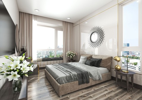 Nội thất ấn tượng ở Green Star Sky Garden - Ảnh 3. Nội thất ấn tượng ở Green Star Sky Garden - Ảnh 3.