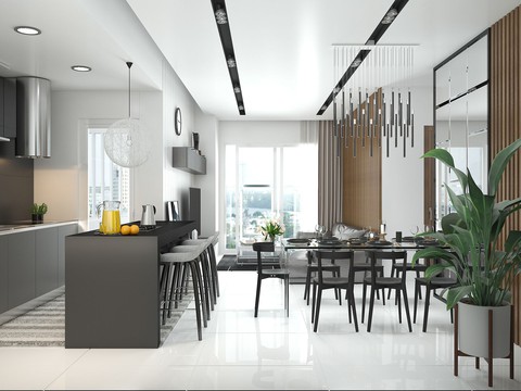 Nội thất ấn tượng ở Green Star Sky Garden - Ảnh 4. Nội thất ấn tượng ở Green Star Sky Garden - Ảnh 4.