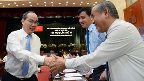 Bí thư Nguyễn Thiện Nhân: Xử lý ngay cán bộ, đảng viên vi phạm - Ảnh 1. Bí thư Nguyễn Thiện Nhân: Xử lý ngay cán bộ, đảng viên vi phạm - Ảnh 1.
