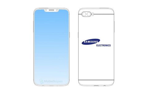 Samsung đăng ký bản quyền màn hình tai thỏ trên điện thoại - Ảnh 1. Samsung đăng ký bản quyền màn hình tai thỏ trên điện thoại - Ảnh 1.