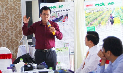 Tọa đàm Giải pháp ứng phó hạn mặn các tỉnh ĐBSCL - Ảnh 3. Tọa đàm Giải pháp ứng phó hạn mặn các tỉnh ĐBSCL - Ảnh 3.