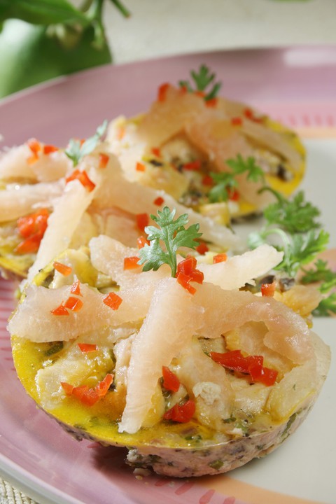 Chả bưởi thanh mát ngày nắng - Ảnh 1. Chả bưởi thanh mát ngày nắng - Ảnh 1.