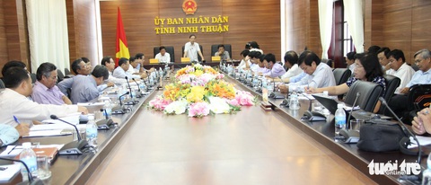 Ninh Thuận họp khẩn chỉ đạo phòng, chống hạn - Ảnh 1. Ninh Thuận họp khẩn chỉ đạo phòng, chống hạn - Ảnh 1.