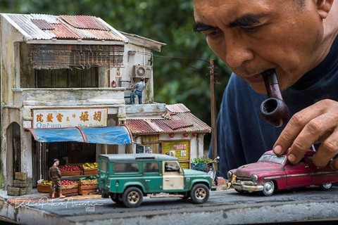 Đi ngược thời gian bằng mô hình siêu nhỏ của nghệ nhân Malaysia - Ảnh 1. Đi ngược thời gian bằng mô hình siêu nhỏ của nghệ nhân Malaysia - Ảnh 1.